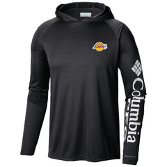 Los Angeles Lakers Terminal Tackle Long Sleeve Hoodie T-Shirt Black