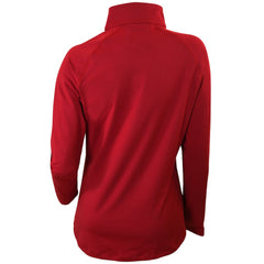 Houston Rockets Women's Omni-Wick Outward Nine Quarter-Zip Pullover Top Red