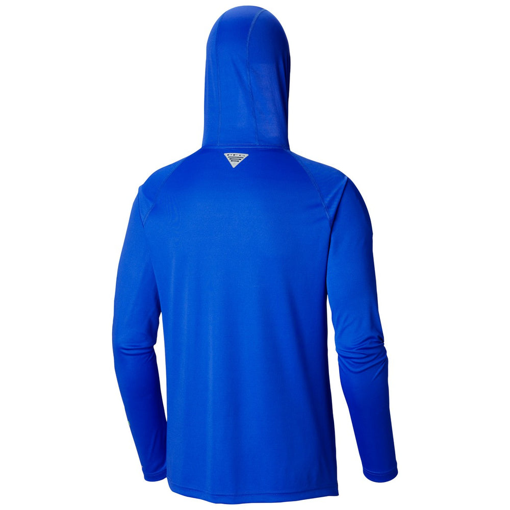 New York Knicks Terminal Tackle Long Sleeve Hoodie T-Shirt Blue
