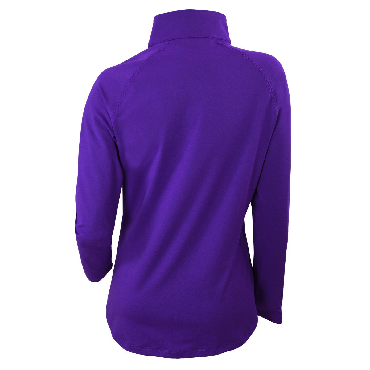 Los Angeles Lakers Women's Omni-Wick Outward Nine Quarter-Zip Pullover Top Purple