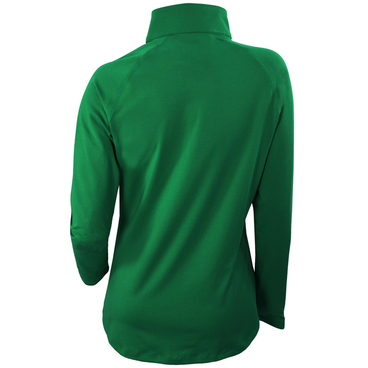Milwaukee Bucks Women's Omni-Wick Outward Nine Quarter-Zip Pullover Top Forest Green