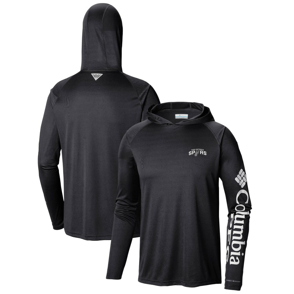 San Antonio Spurs Terminal Tackle Long Sleeve Hoodie T-Shirt Black