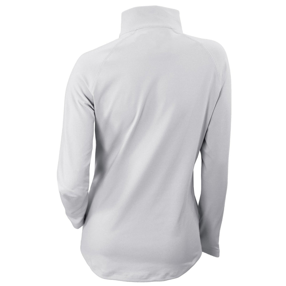 San Antonio Spurs Women's Omni-Wick Outward Nine Quarter-Zip Pullover Top White
