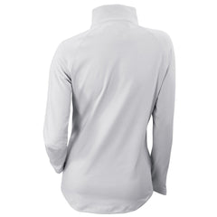San Antonio Spurs Women's Omni-Wick Outward Nine Quarter-Zip Pullover Top White