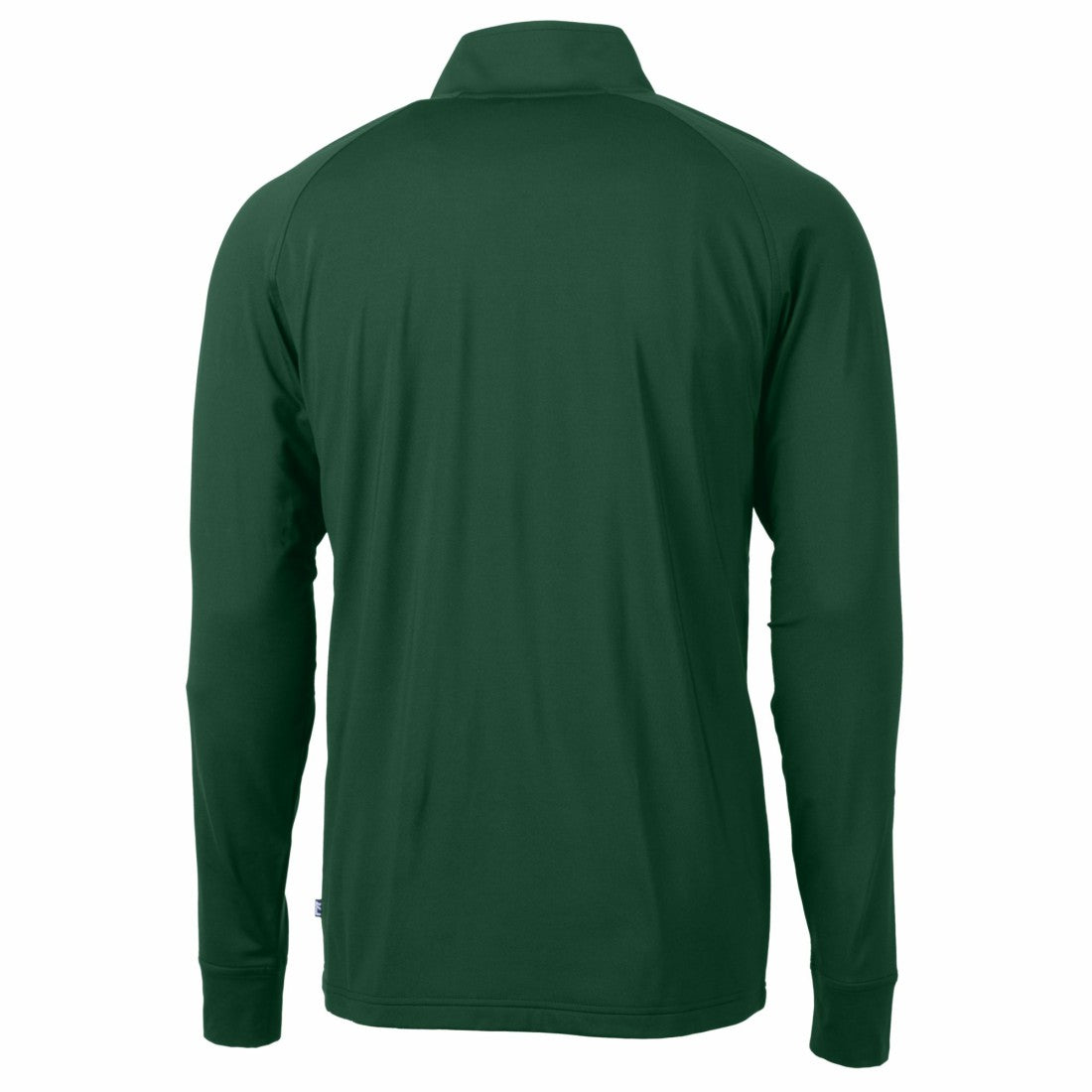 Green Bay Packers Cutter & Buck Helmet Adapt Eco Knit Stretch Recycled Quarter-Zip Pullover Top Green