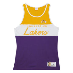 Los Angeles Lakers Special Script Tank Top Purple