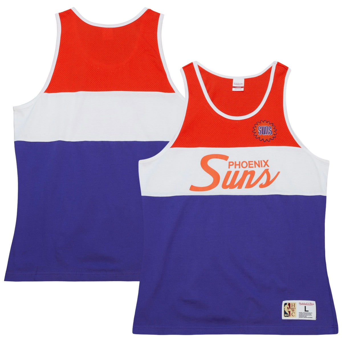 Phoenix Suns Special Script Tank Top Purple