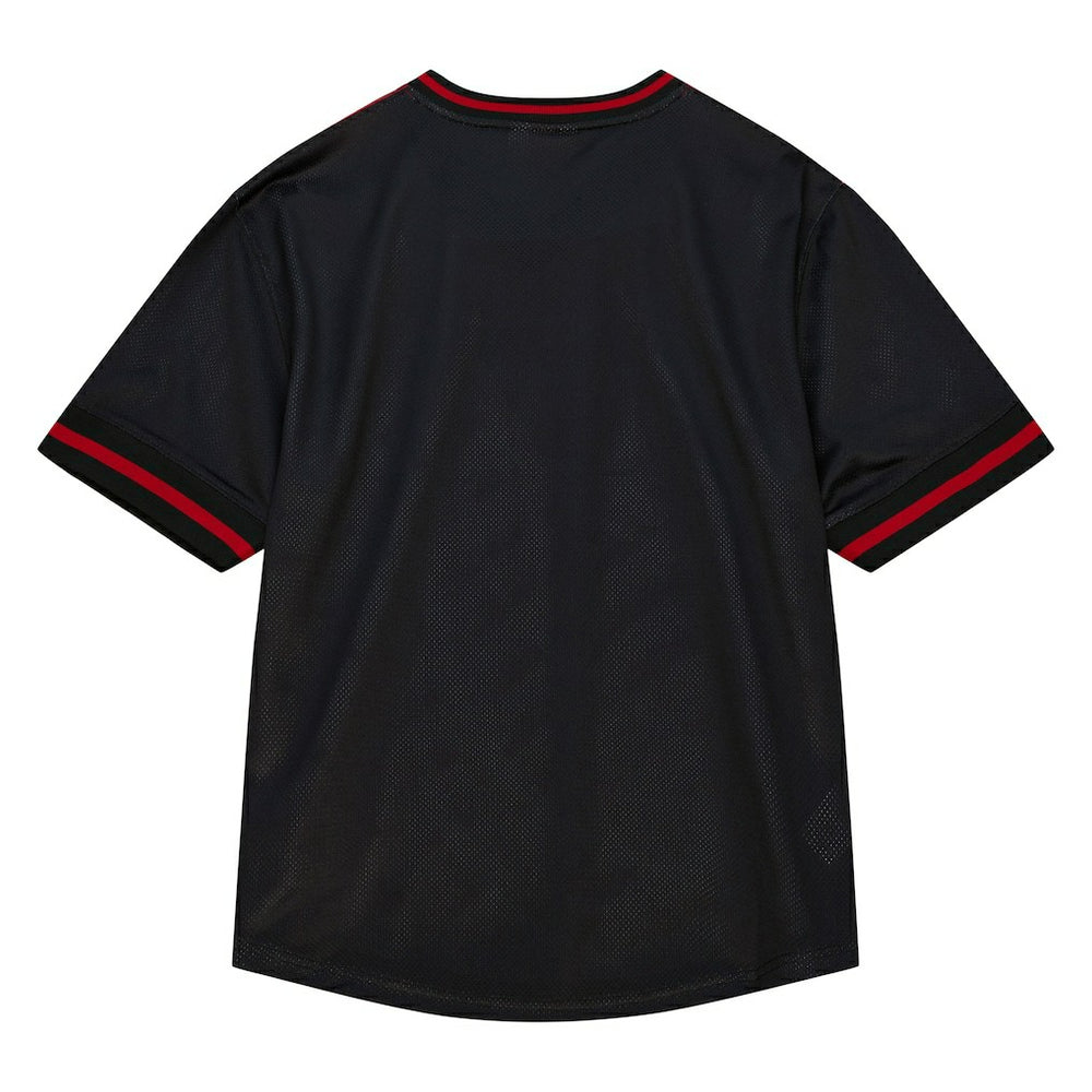 Chicago Bulls Jumbotron 3.0 Mesh V-Neck T-Shirt Red