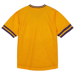 Los Angeles Lakers Jumbotron 3.0 Mesh V-Neck T-Shirt Purple