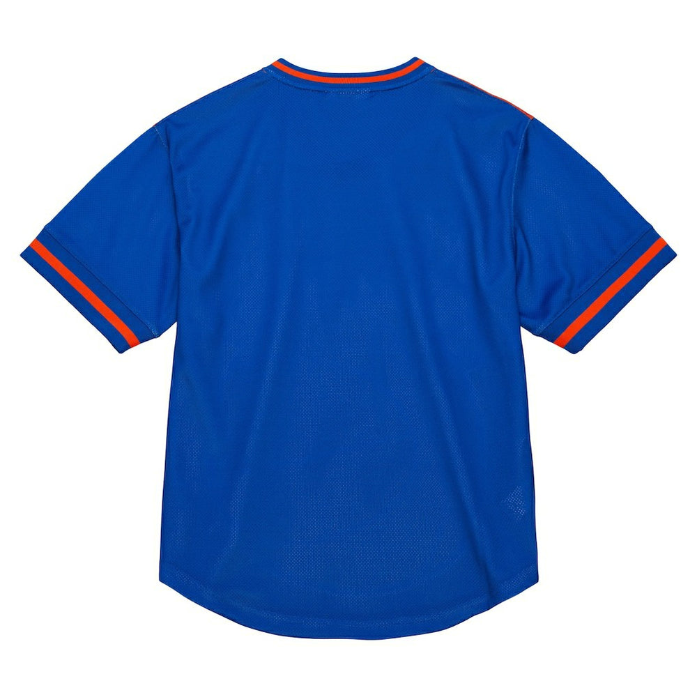 New York Knicks Jumbotron 3.0 Mesh V-Neck T-Shirt Orange