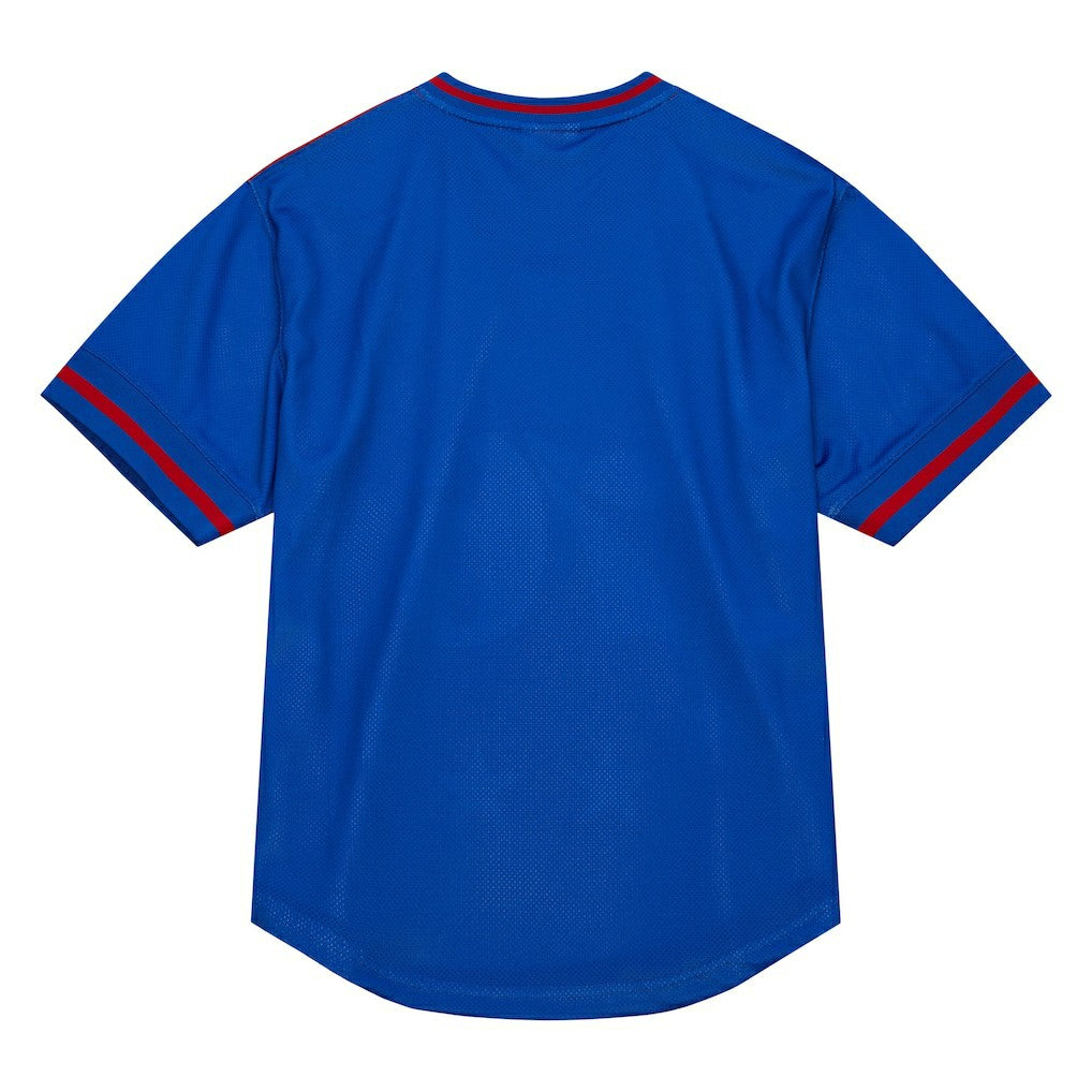 Philadelphia 76ers Jumbotron 3.0 Mesh V-Neck T-Shirt Red