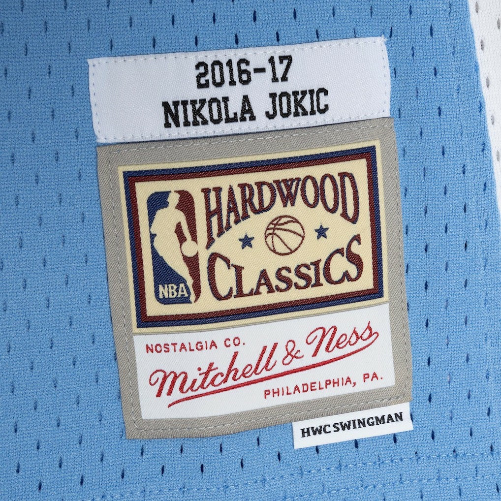 Nikola Jokic Denver Nuggets 2016/17 Swingman Jersey Light Blue