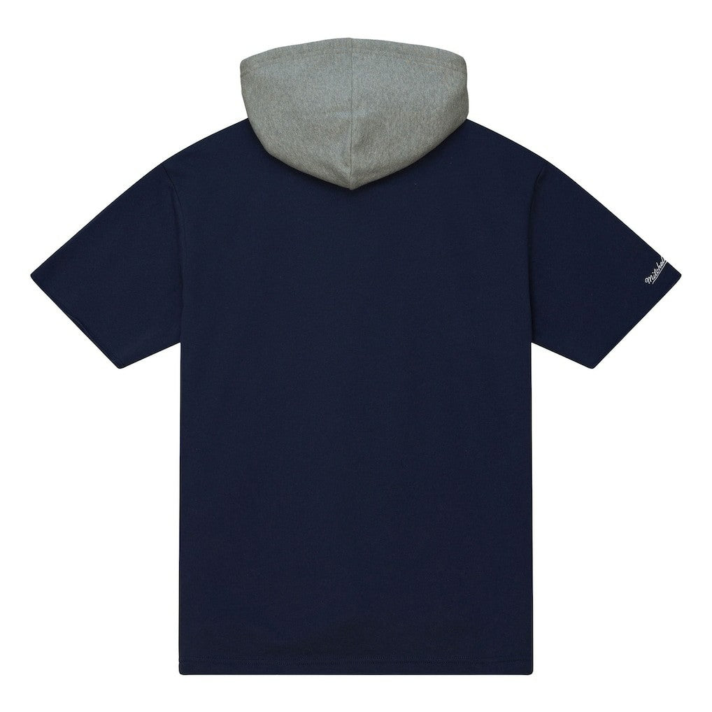 Dallas Cowboys Postgame Short Sleeve Hoodie Navy