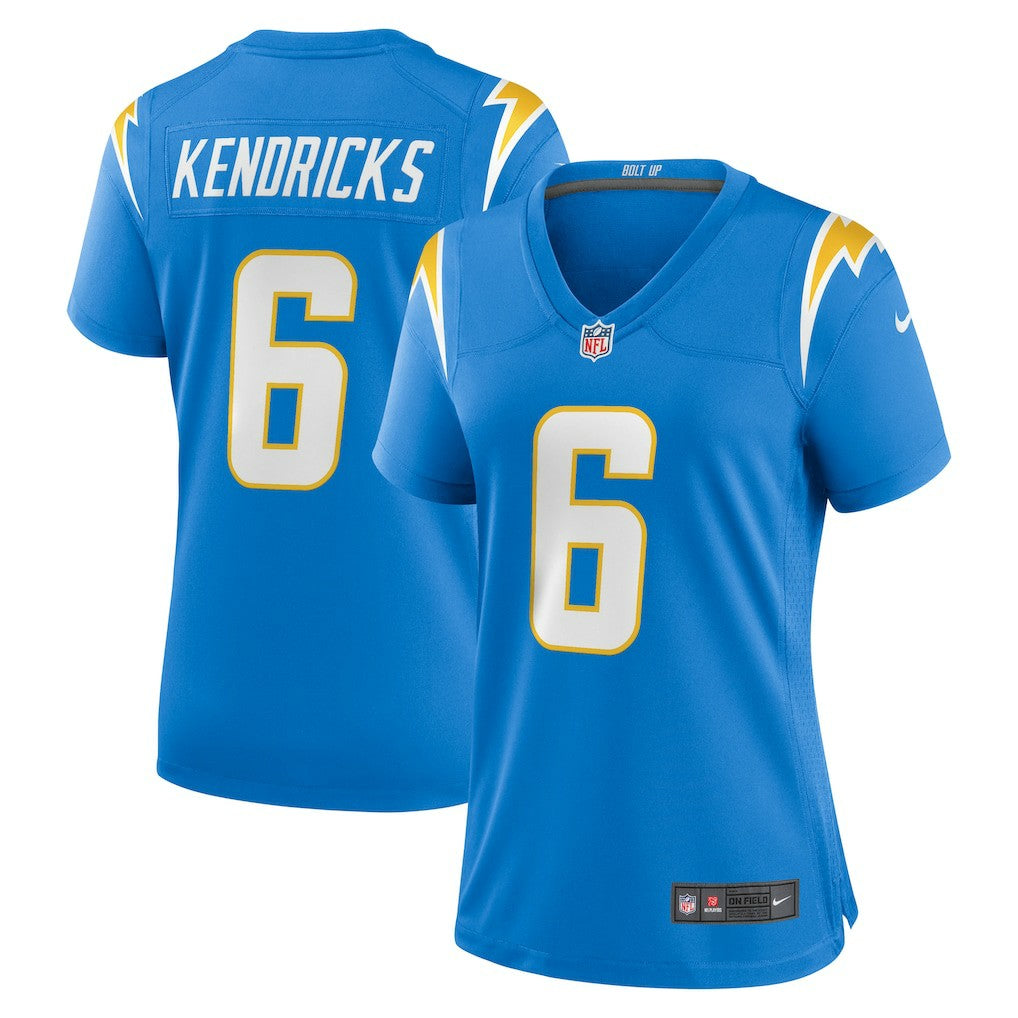 Eric Kendricks Los Angeles Chargers Women's Game Player Jersey Powder Blue