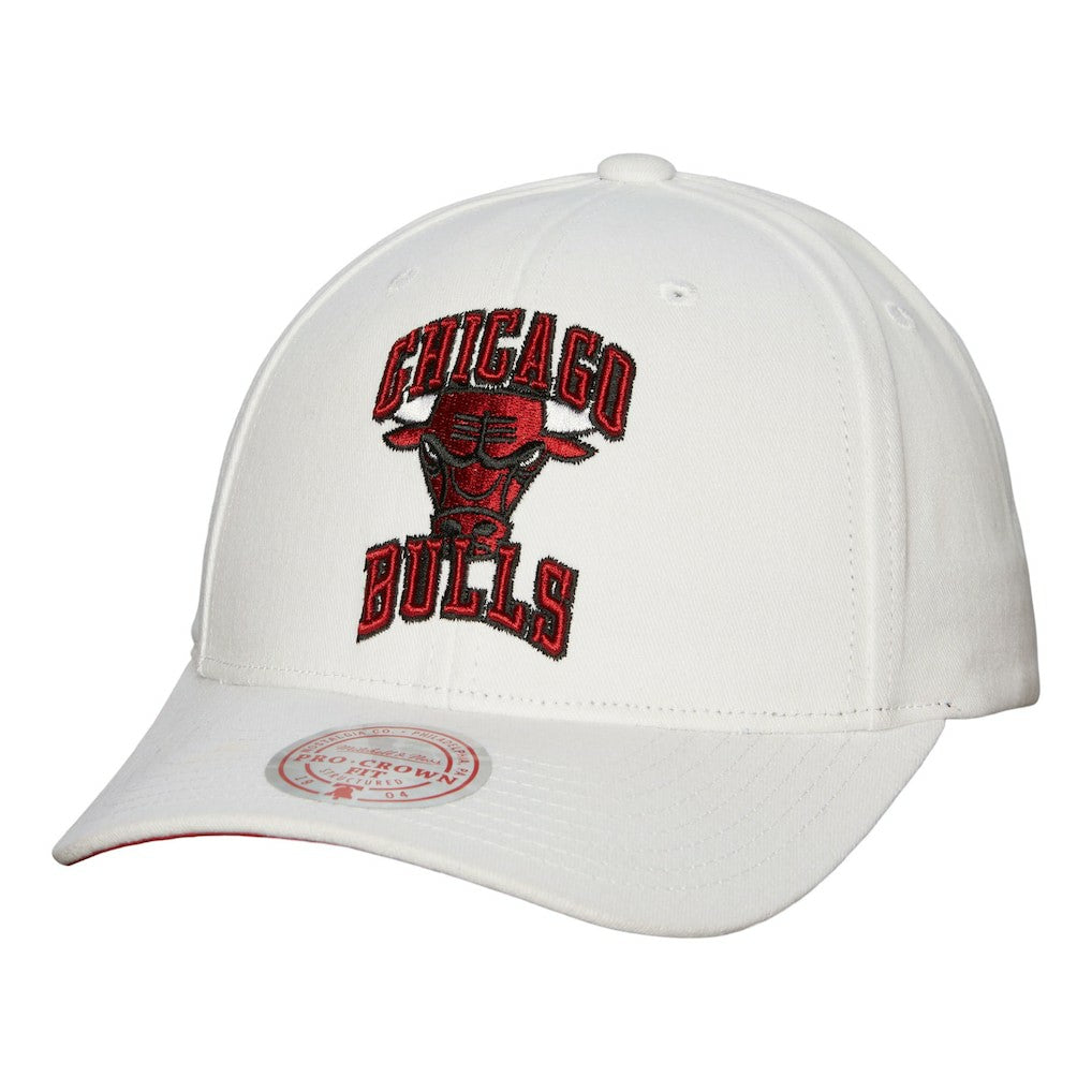 Chicago Bulls Hardwood Classics All In Retro Snapback Hat White