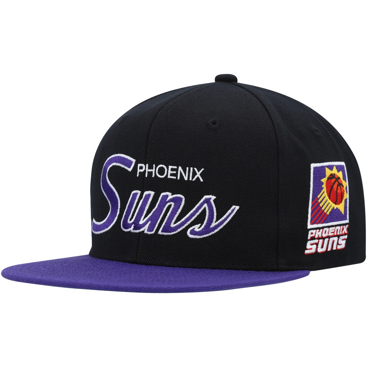 Phoenix Suns Hardwood Classics MVP Team Script 2.0 Snapback Hat Black
