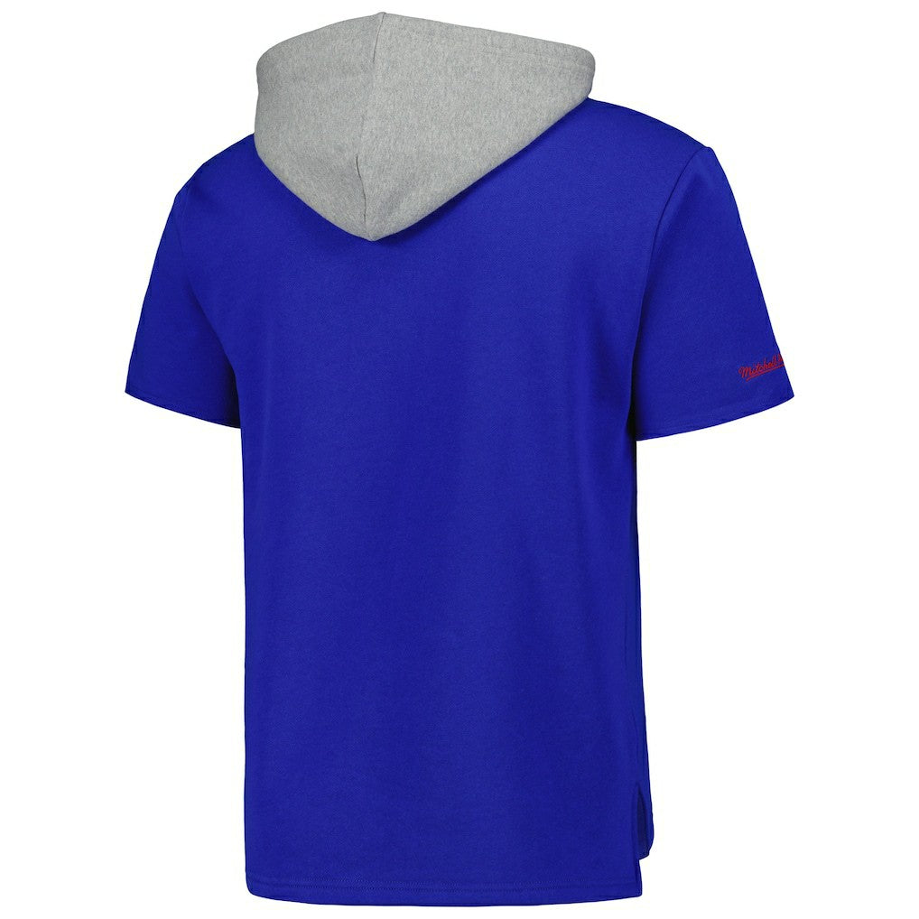 Buffalo Bills Postgame Short Sleeve Hoodie Royal