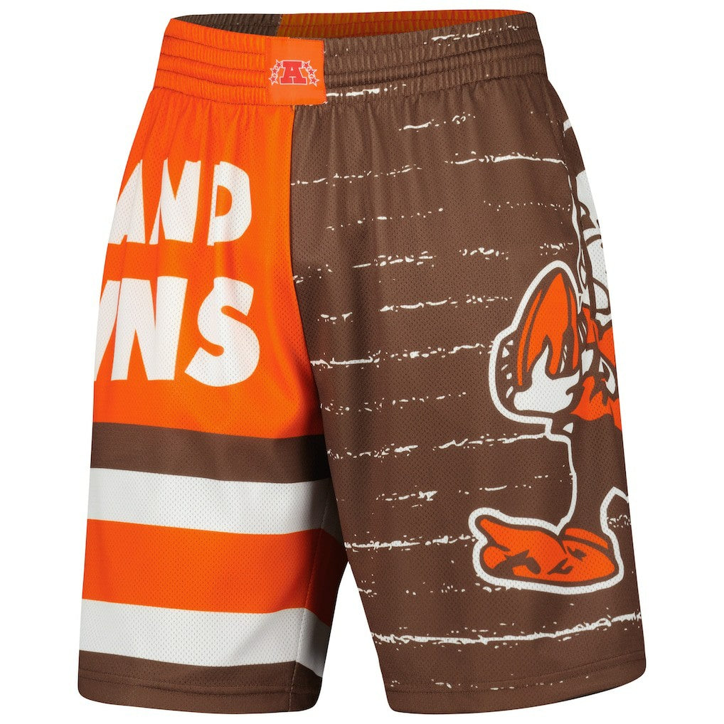 Cleveland Browns Jumbotron 3.0 Shorts Brown