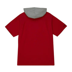 Kansas City Chiefs Postgame Short Sleeve Hoodie Red