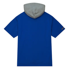 Los Angeles Rams Postgame Short Sleeve Hoodie Royal