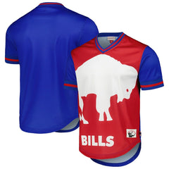 Buffalo Bills Jumbotron 3.0 Mesh V-Neck T-Shirt Royal