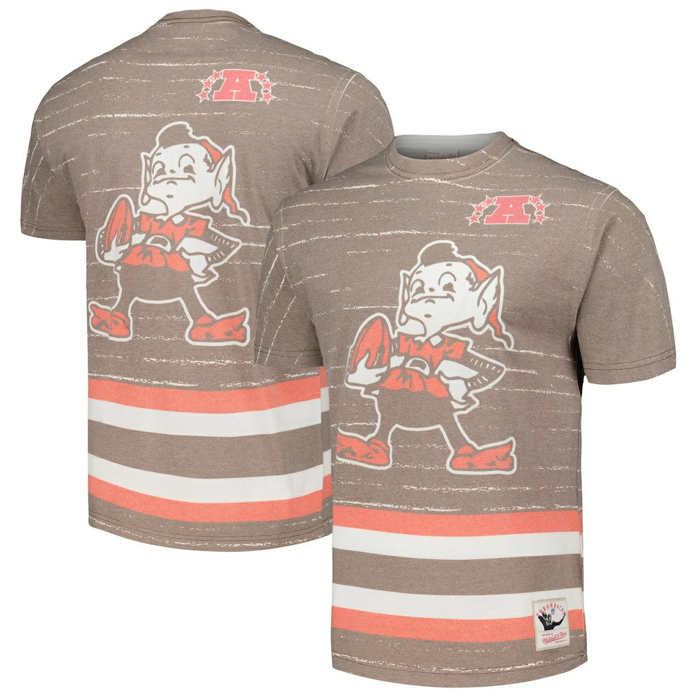 Cleveland Browns Jumbotron 3.0 T-Shirt Brown