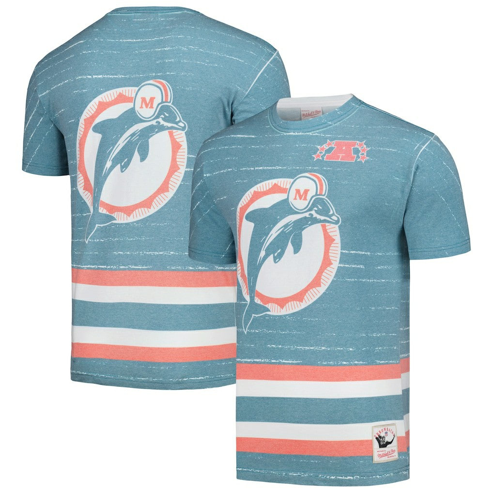 Miami Dolphins Jumbotron 3.0 T-Shirt Aqua