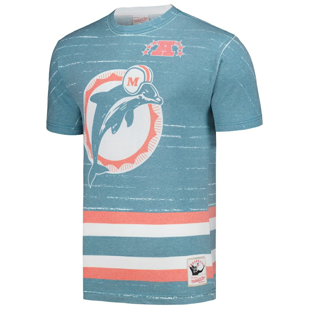 Miami Dolphins Jumbotron 3.0 T-Shirt Aqua
