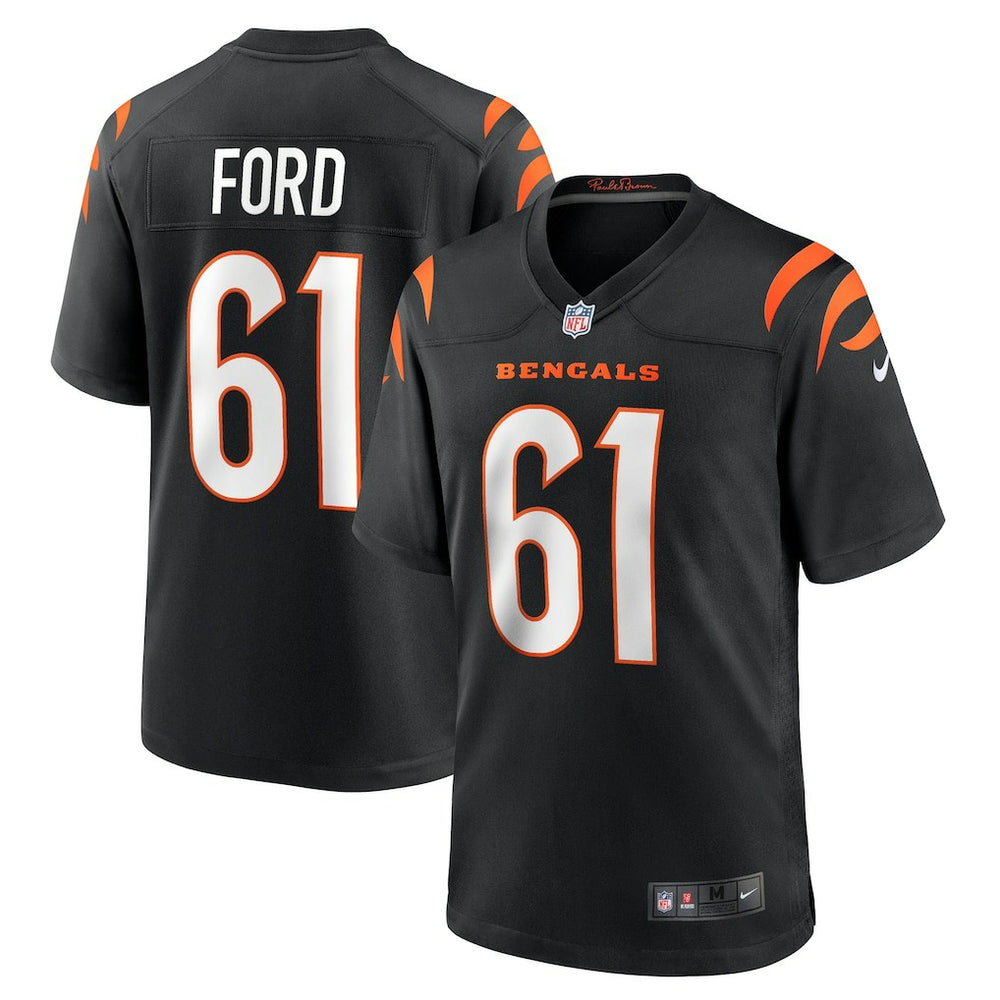 Cody Ford Cincinnati Bengals Game Jersey Black