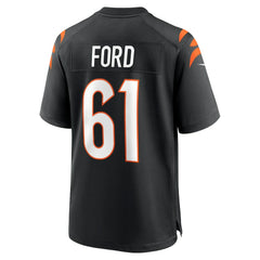 Cody Ford Cincinnati Bengals Game Jersey Black