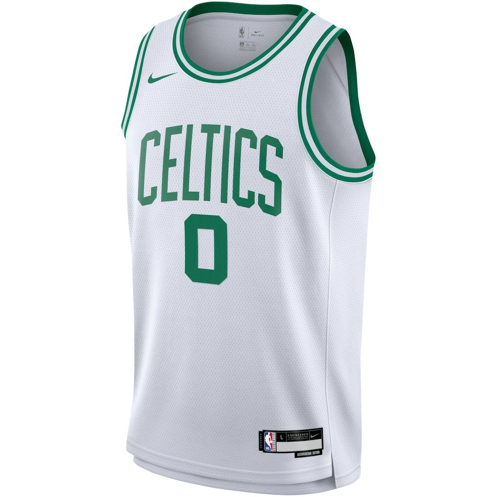 Jayson Tatum Boston Celtics Youth Swingman Jersey Association Edition White