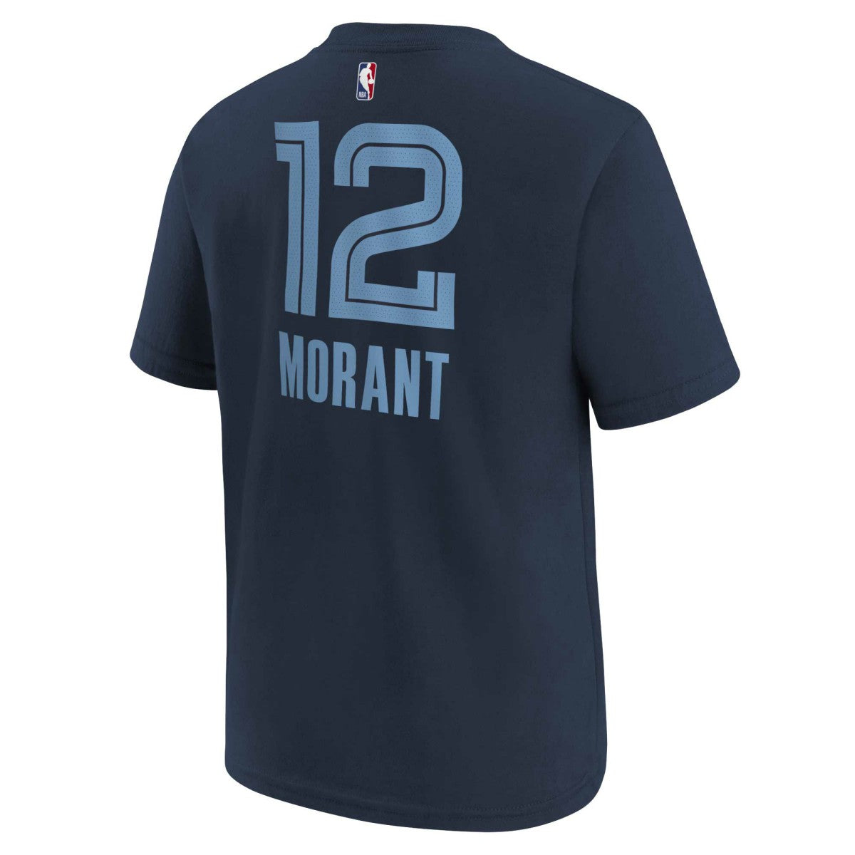 Ja Morant Memphis Grizzlies Youth Icon Name & Number T-Shirt Navy