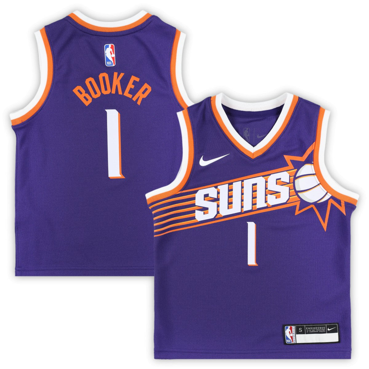 Devin Booker Phoenix Suns Preschool Swingman Player Jersey Icon Edition Purple