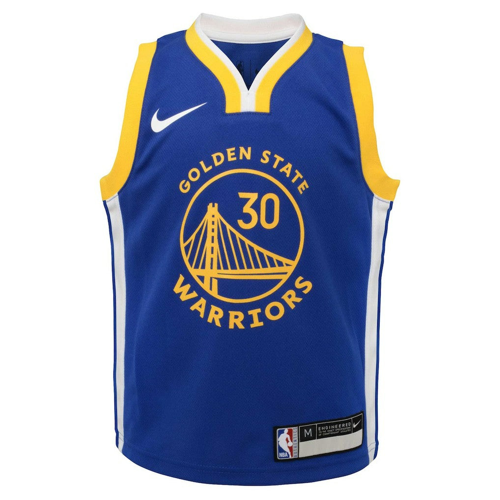 Stephen Curry Golden State Warriors Preschool Dri-FIT Swingman Player Jersey Icon Editi- Royal