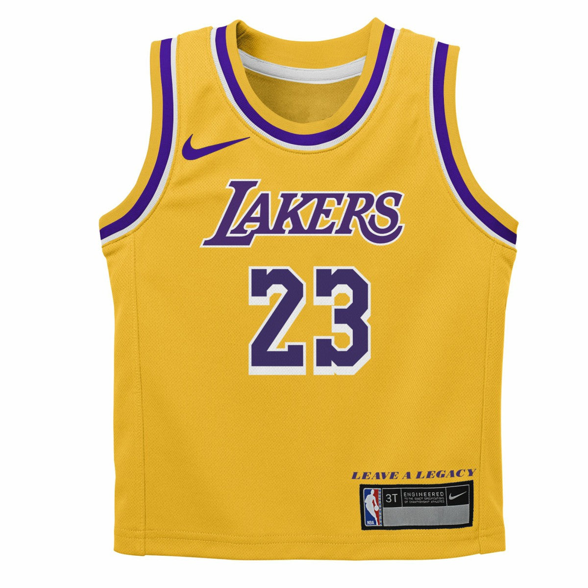 LeBron James Los Angeles Lakers Preschool Dri-FIT Swingman Player Jersey Icon Edition Gold