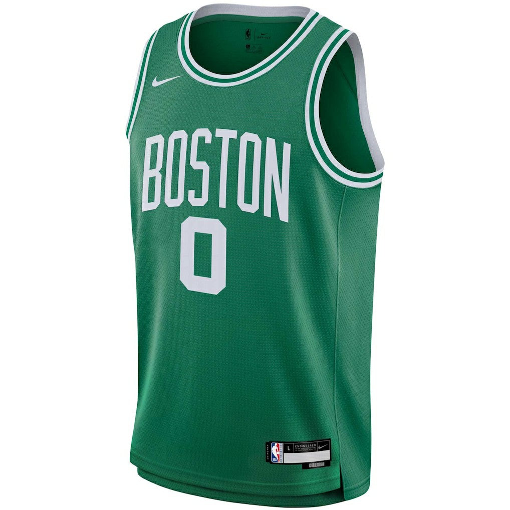 Jayson Tatum Boston Celtics Youth Swingman Jersey Icon Edition Kelly Green