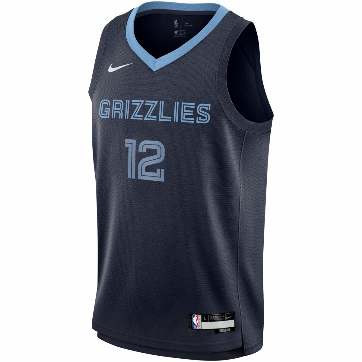 Ja Morant Memphis Grizzlies Youth Swingman Jersey Icon Edition Navy