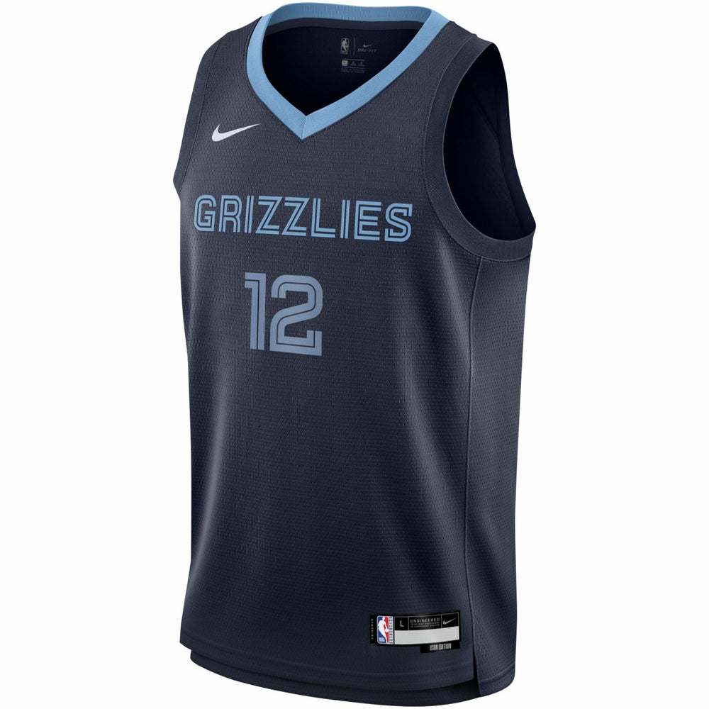 Ja Morant Memphis Grizzlies Youth Swingman Jersey Icon Edition Navy