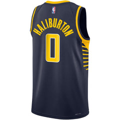 NBA Tyrese Haliburton Indiana Pacers Youth Swingman Jersey - Icon Edition - Navy