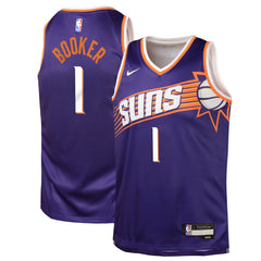 Devin Booker Phoenix Suns Youth Swingman Jersey Icon Edition Purple