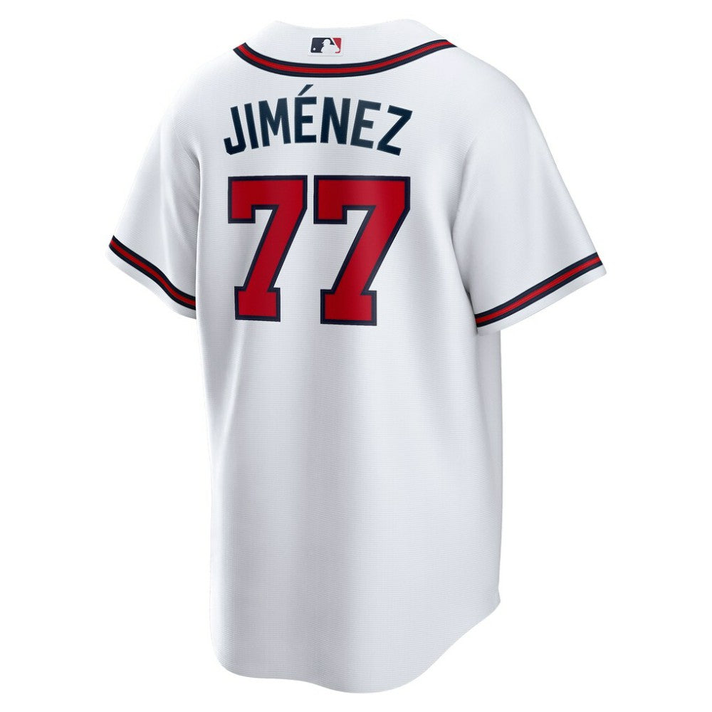 Joe Jiménez Atlanta Braves Nike Home  Replica Player Jersey - White Jerseys