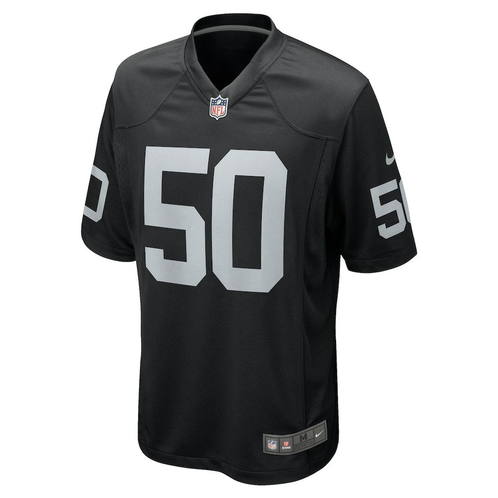 Jacob Bobenmoyer Las Vegas Raiders Game Player Jersey Black