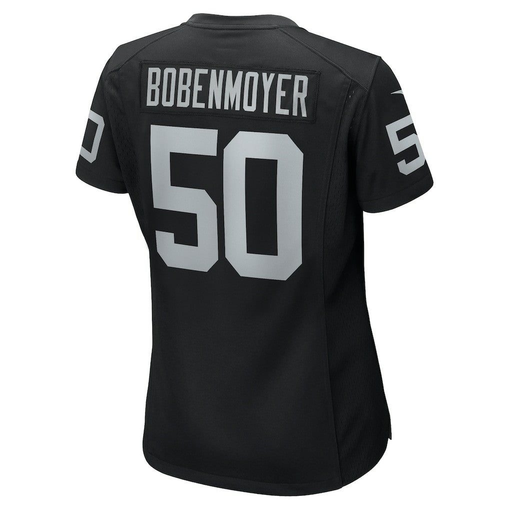 Jacob Bobenmoyer Las Vegas Raiders Women's Game Player Jersey Black