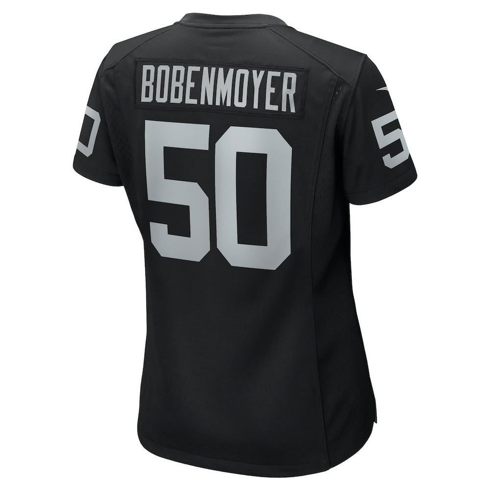 Jacob Bobenmoyer Las Vegas Raiders Women's Game Player Jersey Black