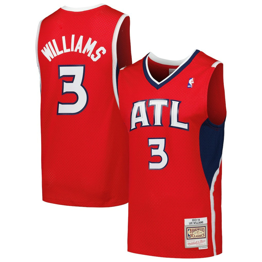 Lou Williams Atlanta Hawks 2013/14 Hardwood Classics Swingman Jersey Red