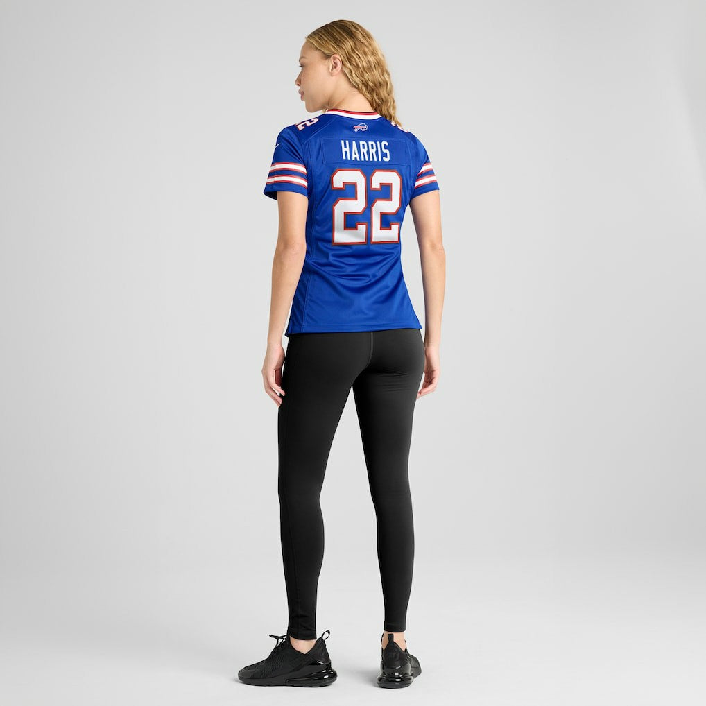Damien Harris Buffalo Bills Women's Game Player Jersey Royal