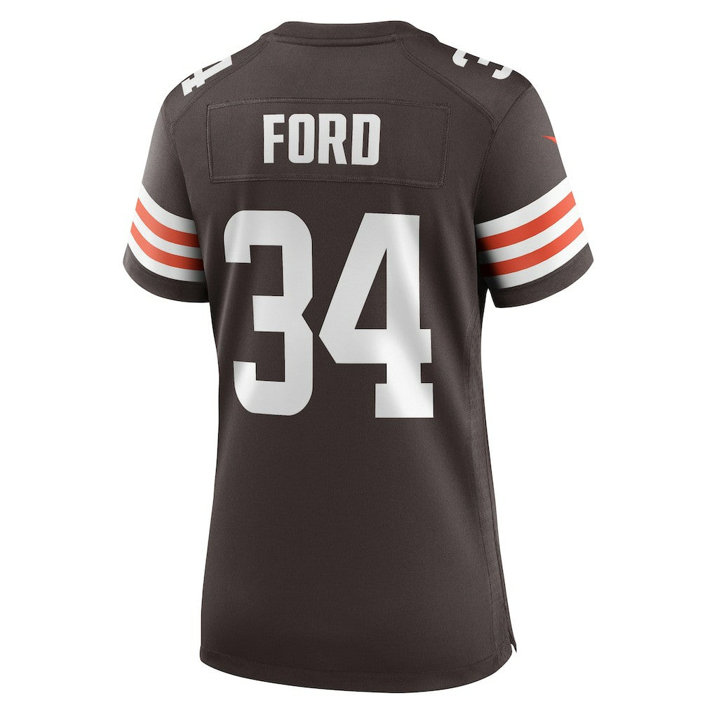 Jerome Ford Cleveland Browns Women's Game Player Jersey Brown