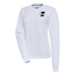 Philadelphia Phillies Antigua Women's Brushed Metallic Victory Pullover Sweatshirt - White Pullover