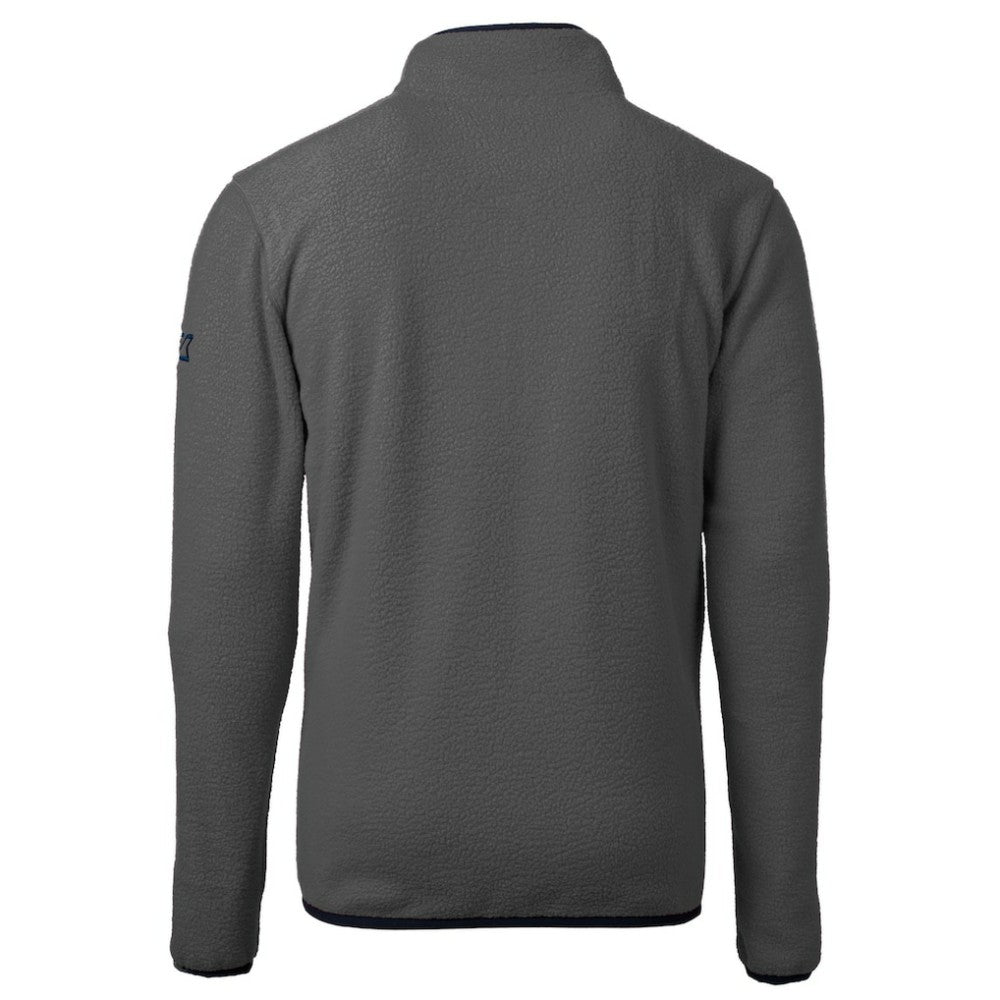 San Francisco Giants Cutter & Buck Cascade Eco Sherpa Fleece Quarter-Zip Pullover Jacket - Gray Jackets