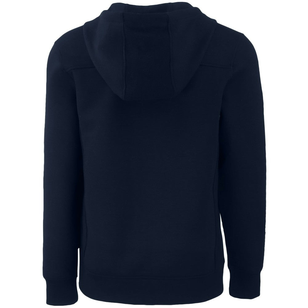 Cleveland Guardians Cutter & Buck Roam Eco Half-Zip Recycled Pullover Hoodie - Navy Hoodies